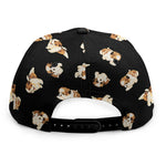 Shih Tzu Puppy Pattern Print Snapback Cap