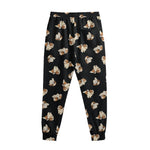 Shih Tzu Puppy Pattern Print Sweatpants