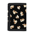 Shih Tzu Puppy Pattern Print Trifold Wallet