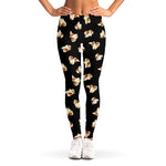 Shih Tzu Puppy Pattern Print Women's Leggings