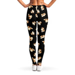 Shih Tzu Puppy Pattern Print Women's Leggings