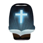 Shining Holy Bible Print Baby Seat Cover