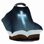 Shining Holy Bible Print Baby Seat Cover