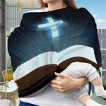 Shining Holy Bible Print Baby Seat Cover