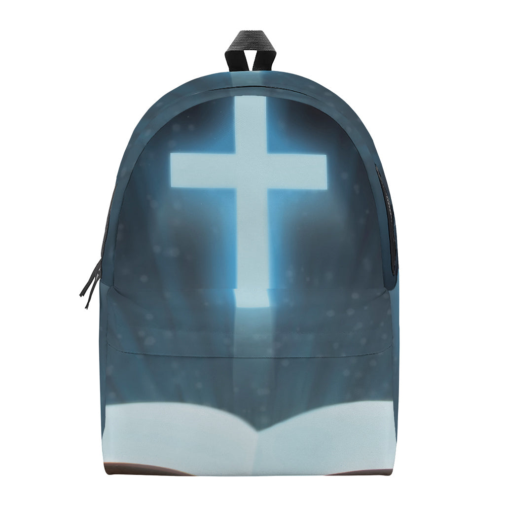 Shining Holy Bible Print Backpack