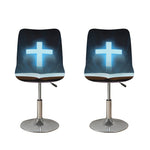 Shining Holy Bible Print Bar Stool Covers