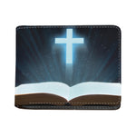 Shining Holy Bible Print Bifold Wallet