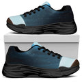 Shining Holy Bible Print Black Chunky Shoes