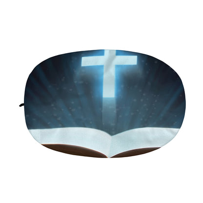 Shining Holy Bible Print Car Side Mirror Covers
