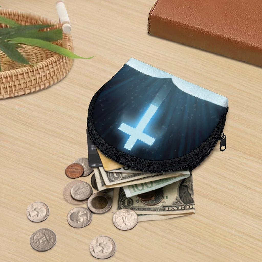 Shining Holy Bible Print Coin Purse