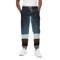Shining Holy Bible Print Cotton Sweatpants