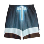 Shining Holy Bible Print Cotton Shorts