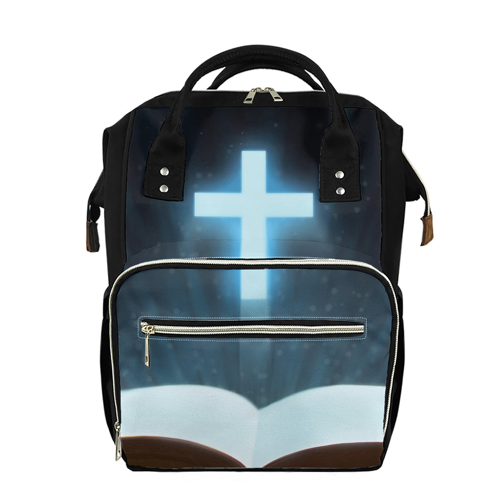 Shining Holy Bible Print Diaper Bag