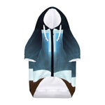 Shining Holy Bible Print Dog Zip Up Hoodie