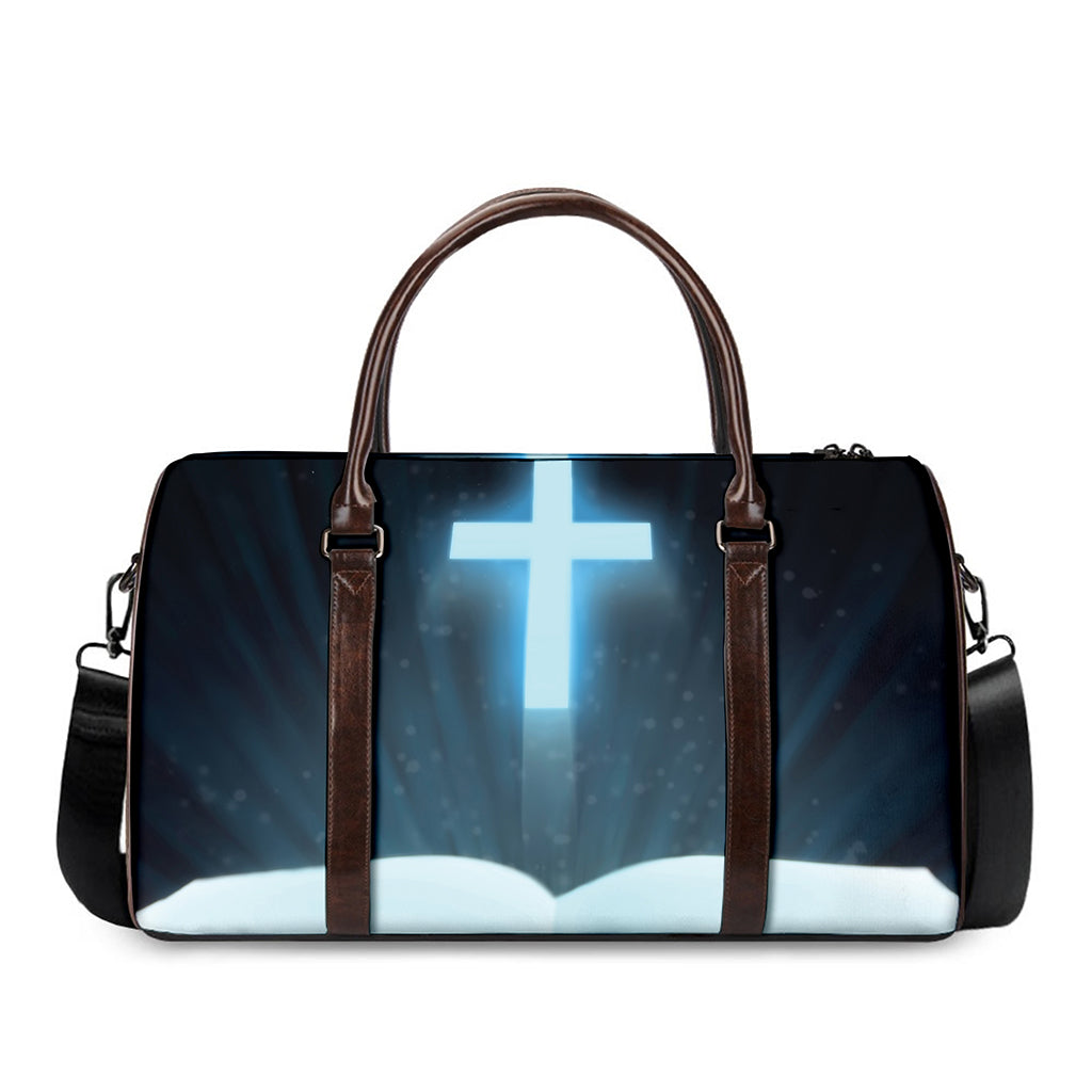 Shining Holy Bible Print Duffle Bag