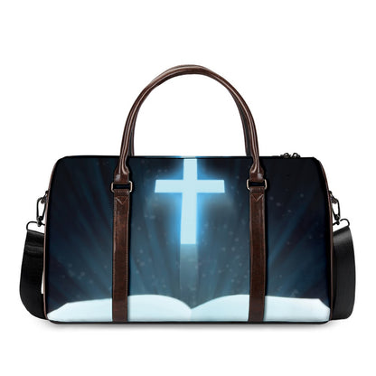 Shining Holy Bible Print Duffle Bag