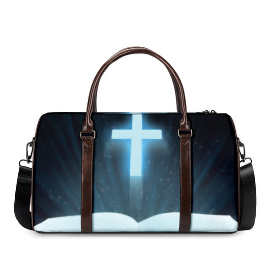 Shining Holy Bible Print Duffle Bag