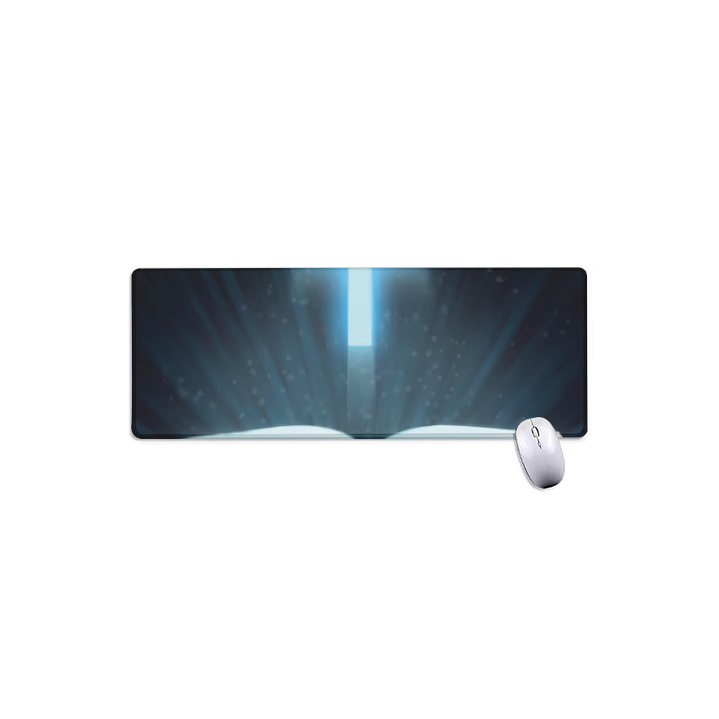 Shining Holy Bible Print Extended Mouse Pad