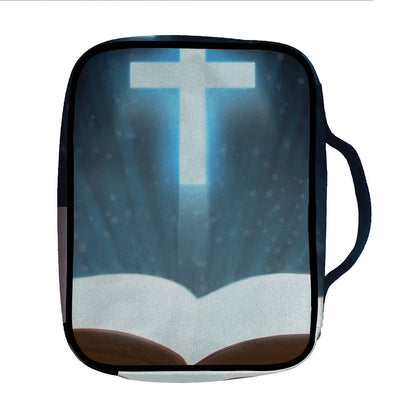 Shining Holy Bible Print Front Pocket Bible Bag