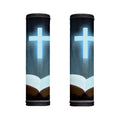 Shining Holy Bible Print Handle Covers