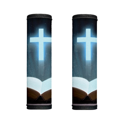 Shining Holy Bible Print Handle Covers