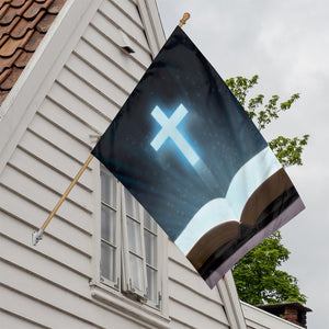 Shining Holy Bible Print House Flag