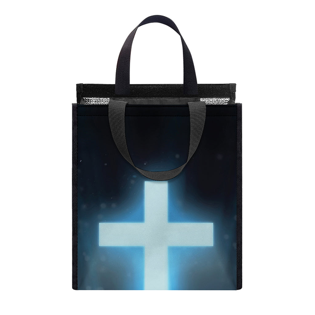 Shining Holy Bible Print Insulated Lunch Tote