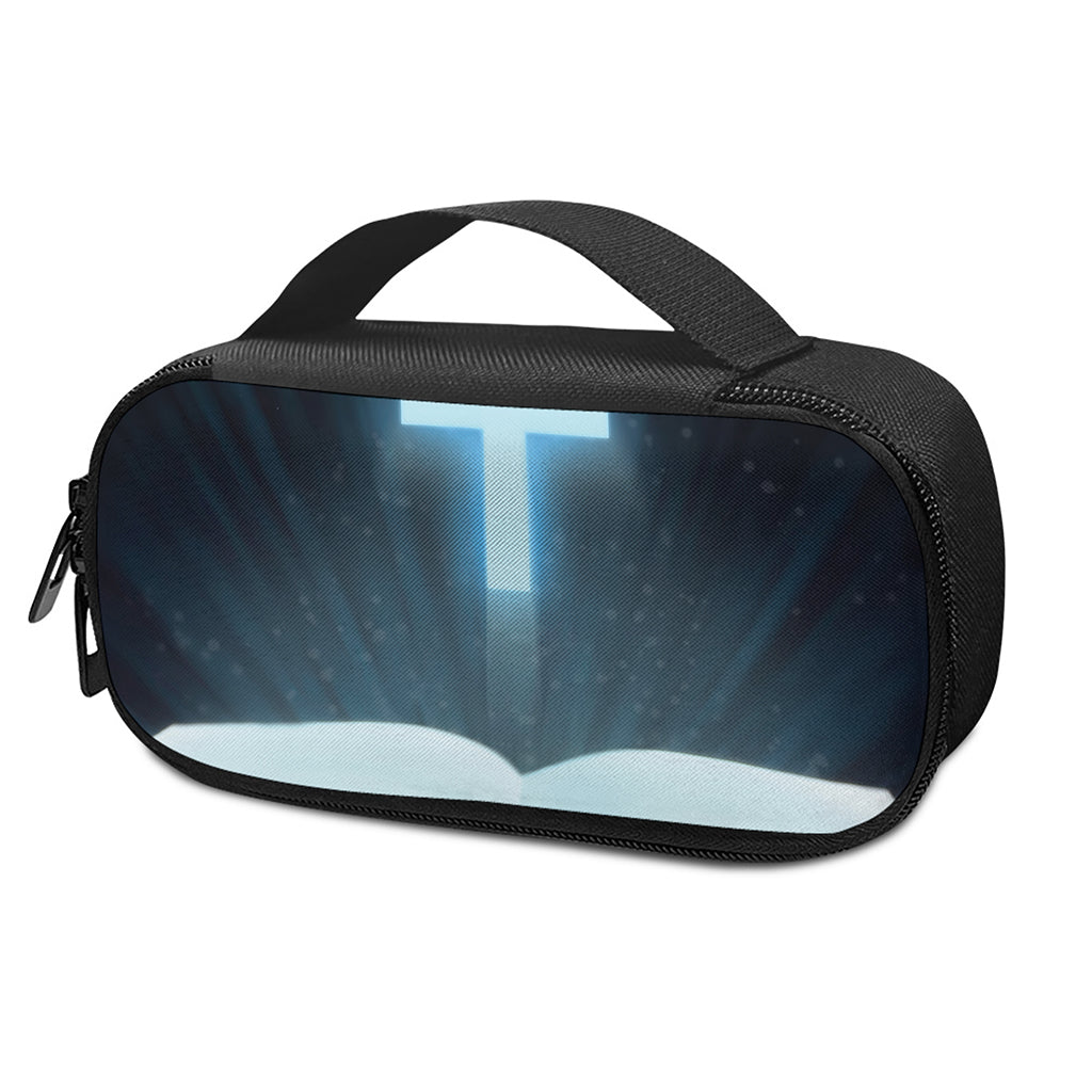 Shining Holy Bible Print Insulin Cooler Travel Case