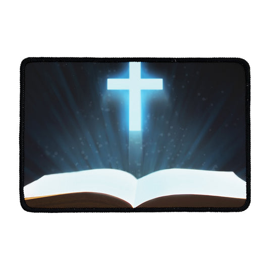 Shining Holy Bible Print Kitchen Mat