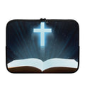 Shining Holy Bible Print Laptop Sleeve