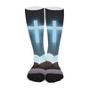 Shining Holy Bible Print Long Socks