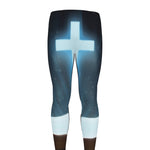 Shining Holy Bible Print Men's leggings