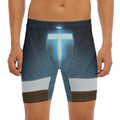 Shining Holy Bible Print Men's Long Boxer Briefs