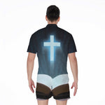 Shining Holy Bible Print Men's Rompers