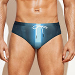 Shining Holy Bible Print Men's Swim Briefs