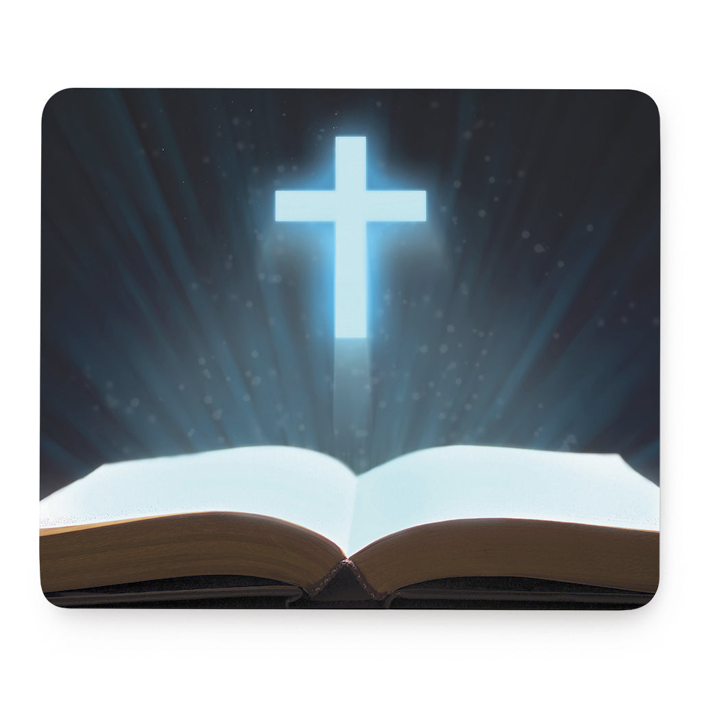 Shining Holy Bible Print Mouse Pad