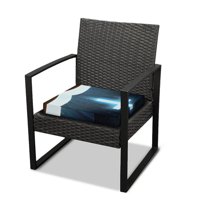 Shining Holy Bible Print Outdoor Seat Cushion Cover