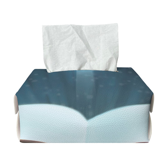Shining Holy Bible Print Rectangle Tissue Box Cover