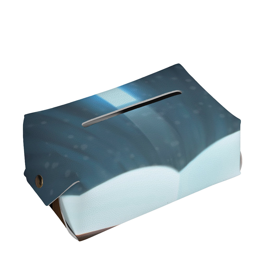 Shining Holy Bible Print Rectangle Tissue Box Cover