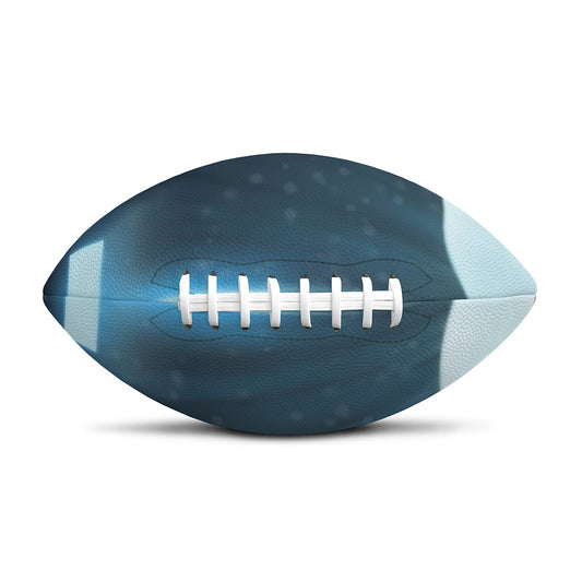 Shining Holy Bible Print Rugby Ball