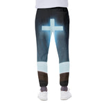 Shining Holy Bible Print Scuba Joggers