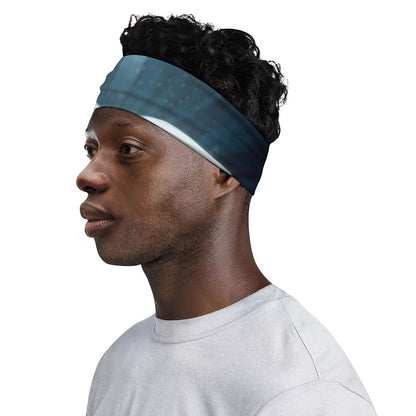 Shining Holy Bible Print Sports Headband