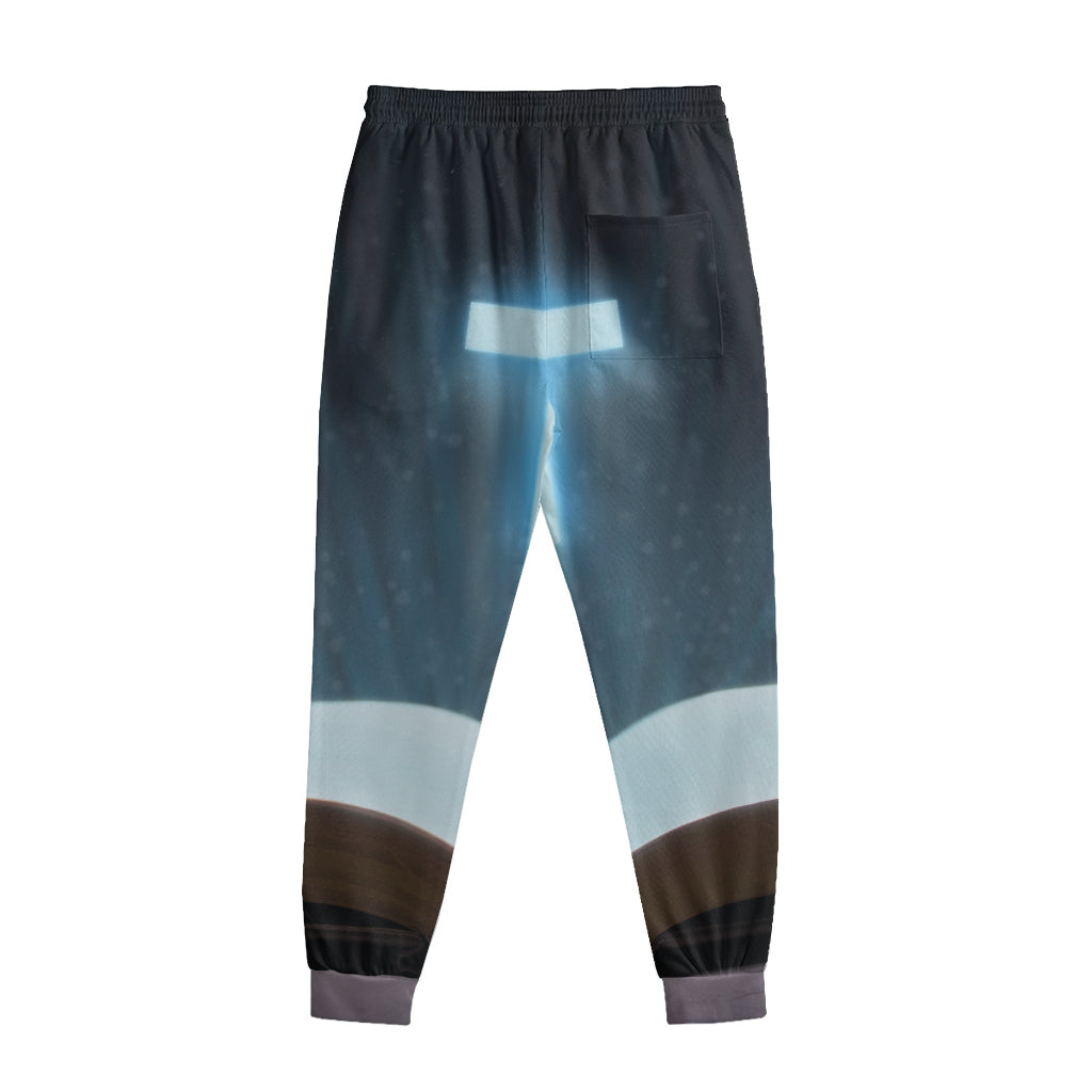 Shining Holy Bible Print Sweatpants