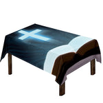 Shining Holy Bible Print Tablecloth