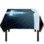 Shining Holy Bible Print Tablecloth