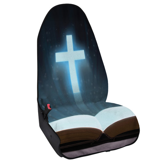 Shining Holy Bible Print Waterproof Car Seat Cover