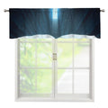 Shining Holy Bible Print Window Valance