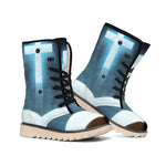 Shining Holy Bible Print Winter Boots