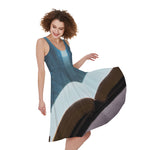 Shining Holy Bible Print Women's Sleeveless Dress