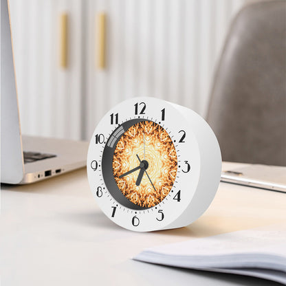 Shining Kaleidoscope Print Alarm Clock